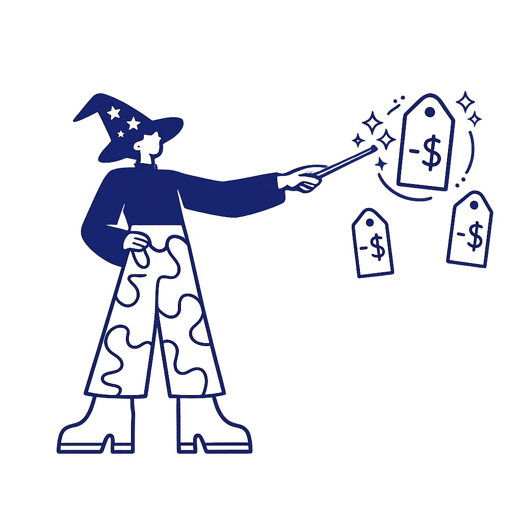 Snax Variant Discounts rule builder illustration